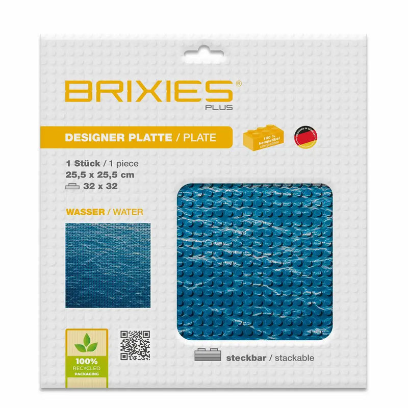 Brixies® Bodenplatte Wasser 32x32cm