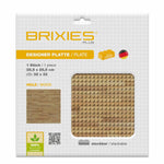 Brixies® Bodenplatte HOLZ  32x32cm