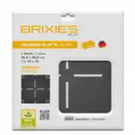 Brixies® Bodenplatte Straße Kreuzung 32x32cm