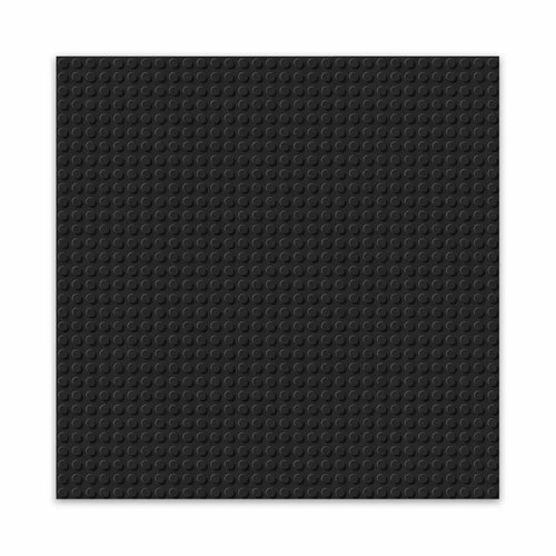 Brixies® Bodenplatte Schwarz  32x32cm