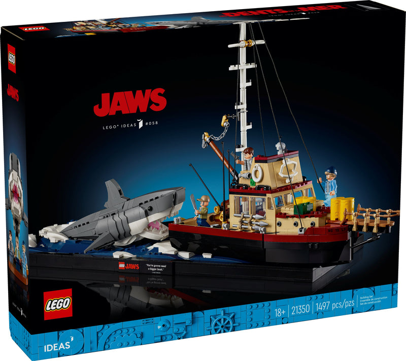 LEGO® 21350 Ideas  Der weiße Hai /JAWS