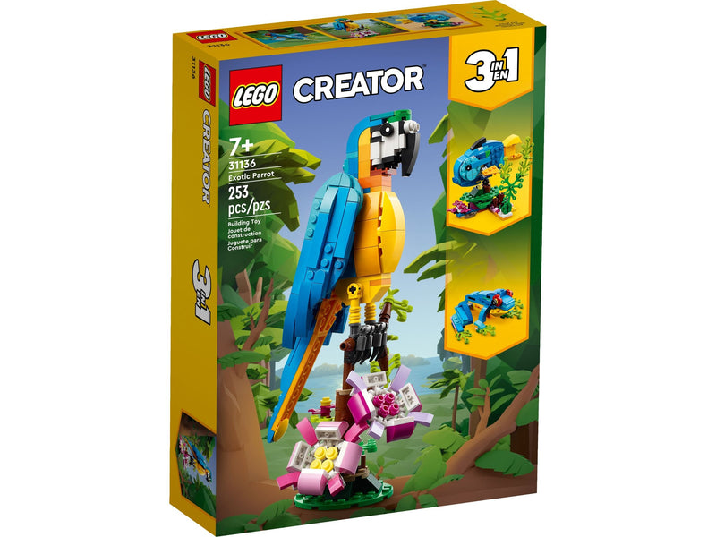 LEGO® 31136 Creator  Exotischer Papagei