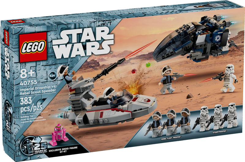 LEGO® 40755 Star Wars Imperial Dropship vs. Rebel Scout Speeder