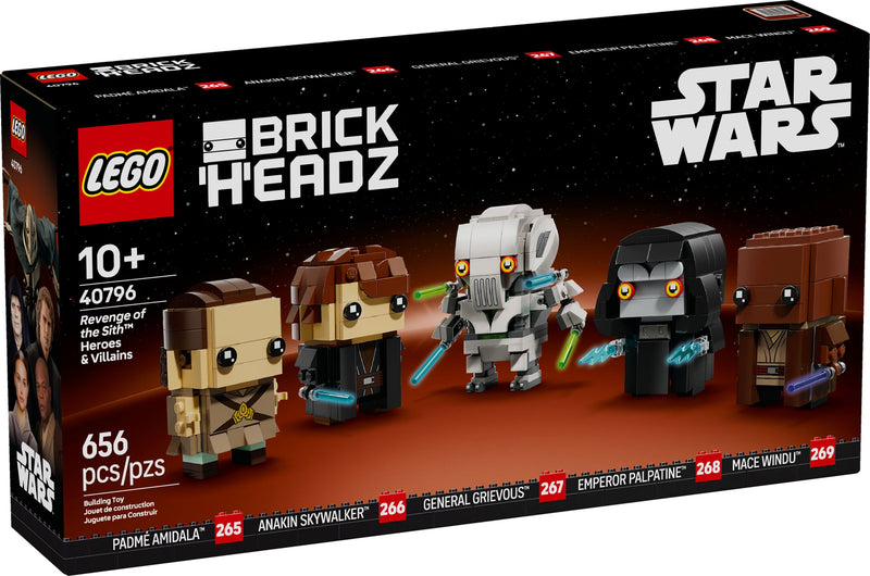 LEGO® BrickHeadz 40796 Helden und Bösewichte aus Die Rache der Sith
