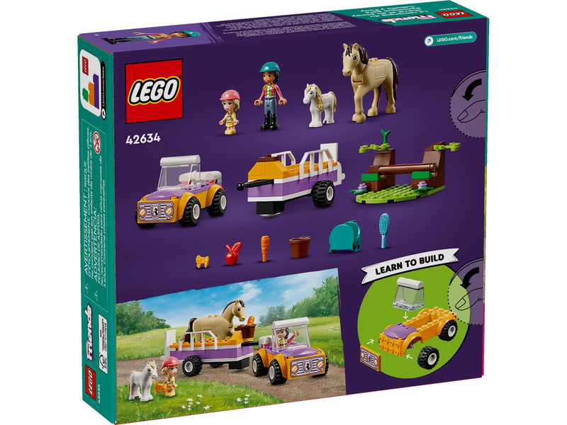 LEGO® 42634 Friends Pferde- und Pony-Anhänger