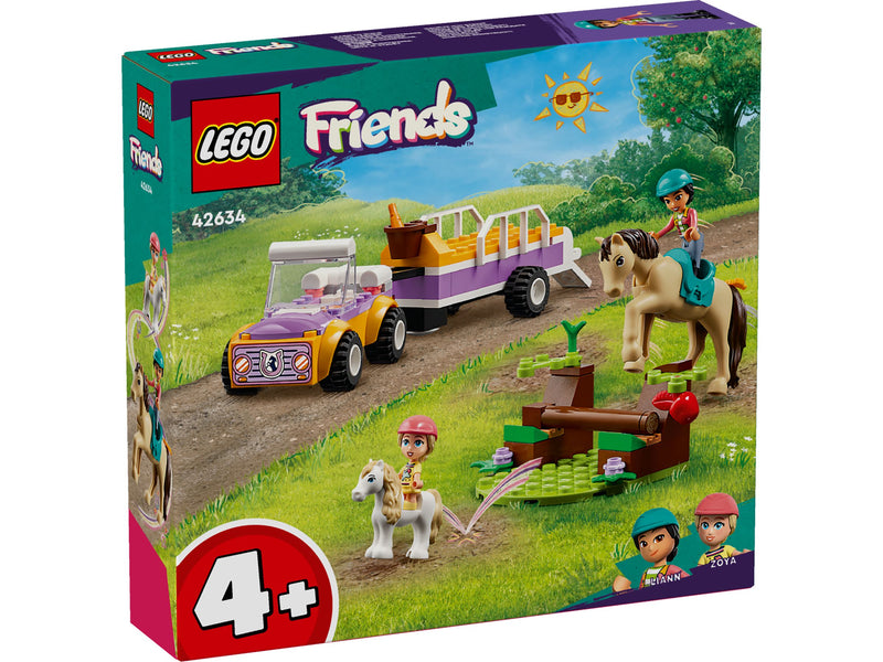 LEGO® 42634 Friends Pferde- und Pony-Anhänger