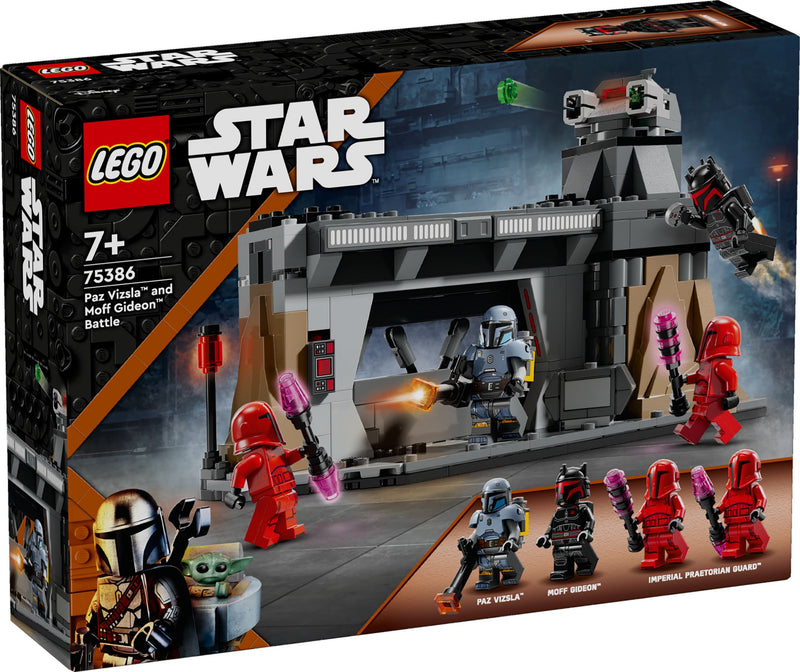 LEGO® 75386  Star Wars Duell zwischen Paz Vizsla™ und Moff Gideon™