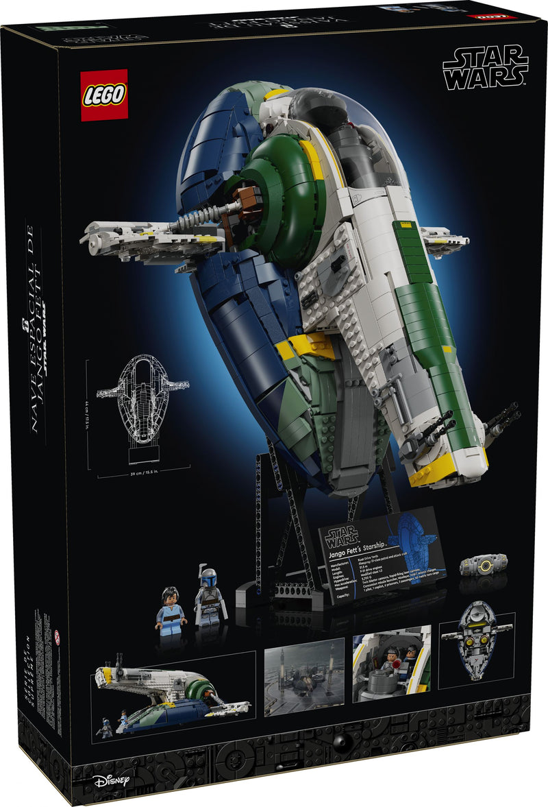 LEGO® Star Wars 75409 Jango Fetts Sternenschiff der Firespray-Klasse