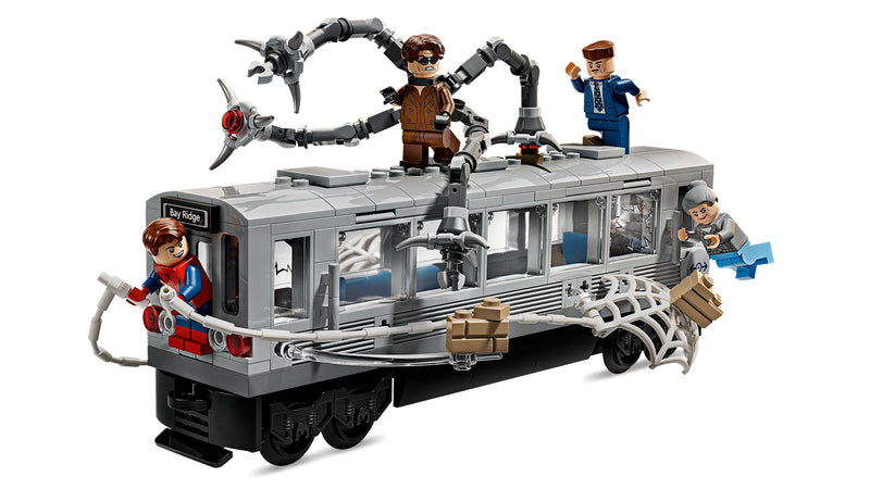 LEGO® Super Heroes 76321 Spider-Man vs. Doc Ock: Showdown in der U-Bahn