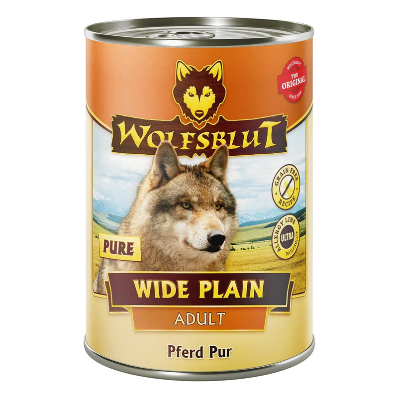 WOLFSBLUT Adult Wide Plain Pur -395g Nassfutter