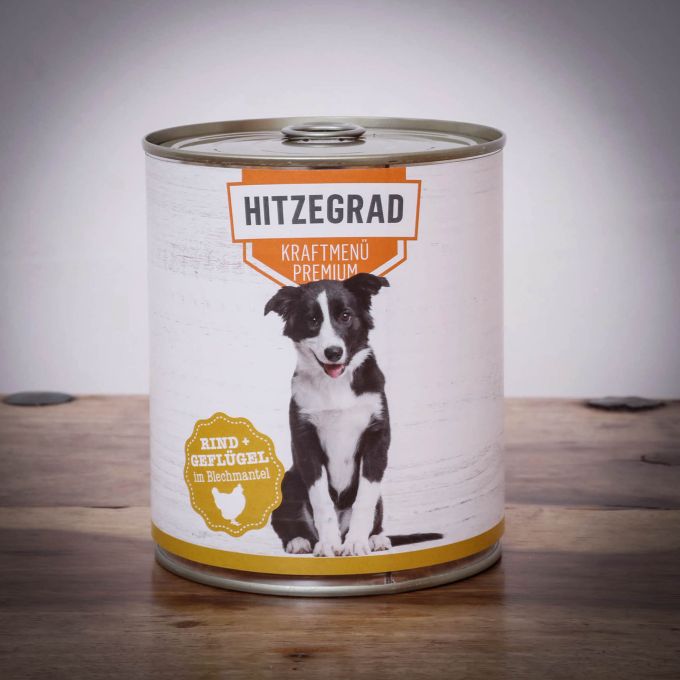 Hitzegrad® Kraftmenü Premium Rind + Geflügel 800g