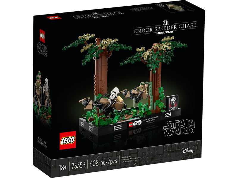 LEGO® 75353 Star Wars  Verfolgungsjagd auf Endor™ – Diorama