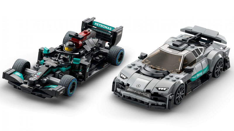 Lego® 76909  Speed Champions Mercedes-AMG F1 W12 E Performance & Mercedes-AMG Project One