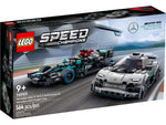 Lego® 76909  Speed Champions Mercedes-AMG F1 W12 E Performance & Mercedes-AMG Project One