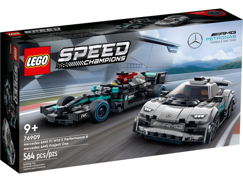 Lego® 76909  Speed Champions Mercedes-AMG F1 W12 E Performance & Mercedes-AMG Project One