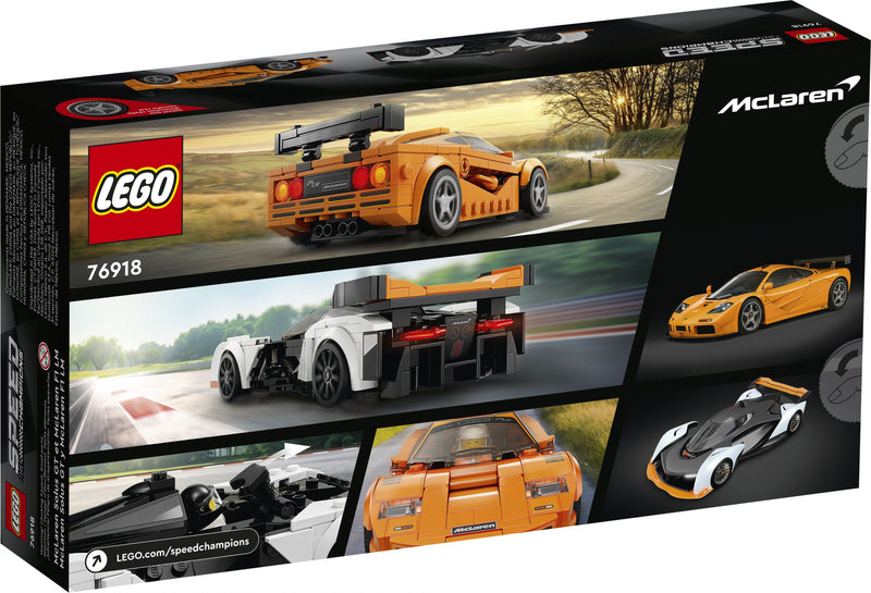 LEGO®76918 Speed Champions McLaren Solus GT & McLaren F1 LM