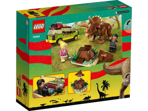 LEGO® 76959 Jurassic World Triceratops-Forschung