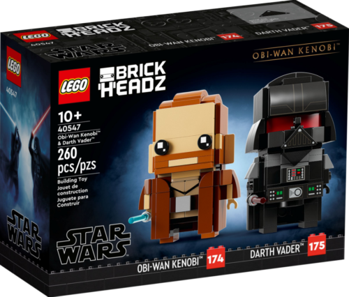 Lego® 40547  Brick Headz™  Obi-Wan Kenobi™ & Darth Vader™