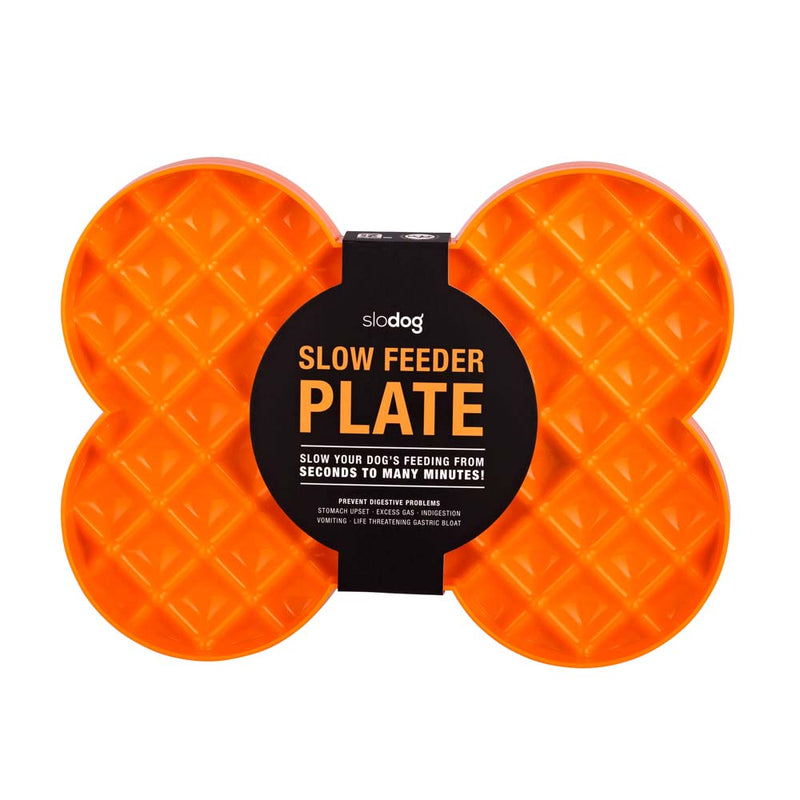 LickiMat® Slow Feeder Plate Orange